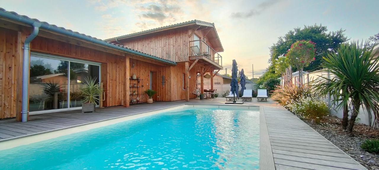 La Cabane Boheme, Maison D'Hotes Bassin D'Arcachon กูฌ็อง-เมสทราส ภายนอก รูปภาพ