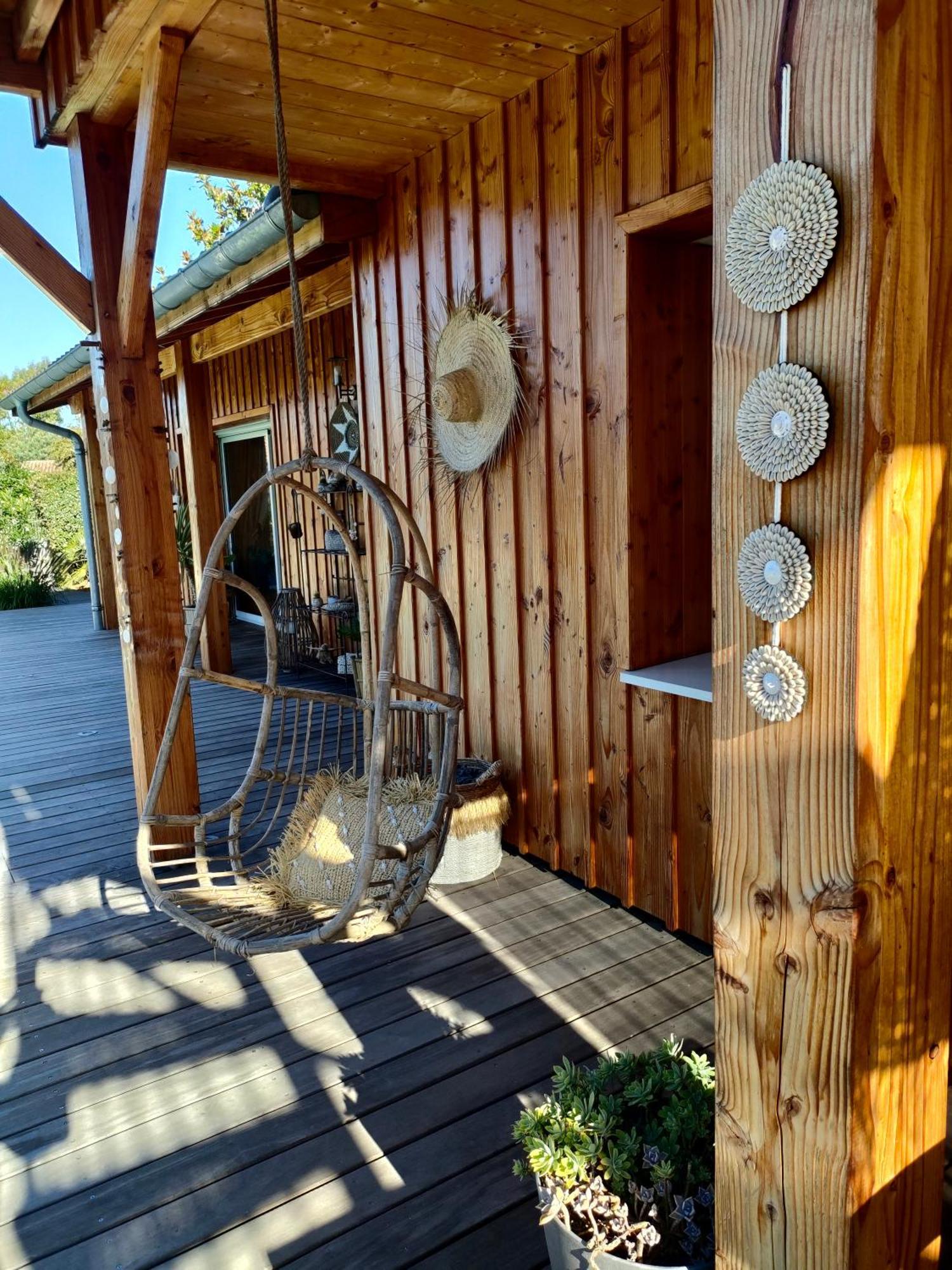 La Cabane Boheme, Maison D'Hotes Bassin D'Arcachon กูฌ็อง-เมสทราส ภายนอก รูปภาพ