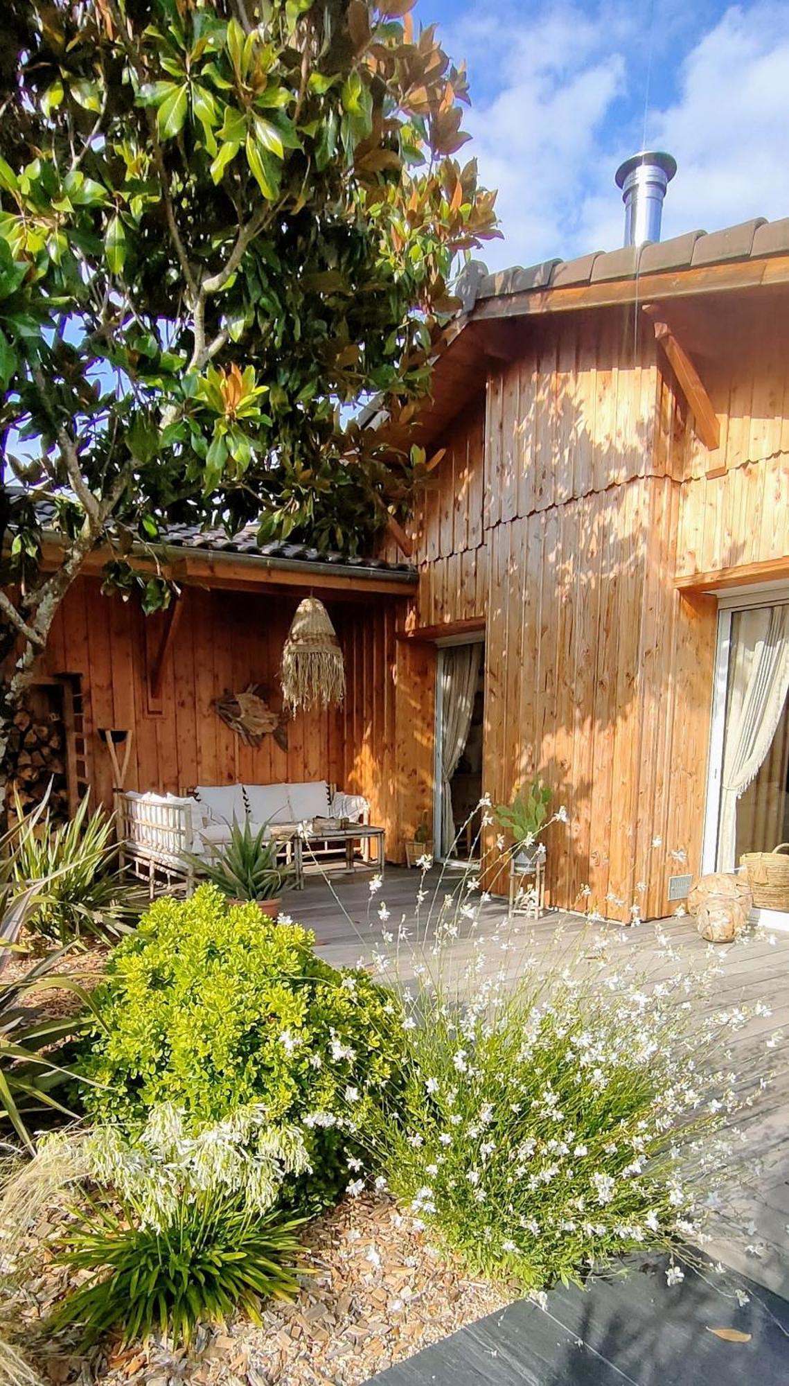 La Cabane Boheme, Maison D'Hotes Bassin D'Arcachon กูฌ็อง-เมสทราส ภายนอก รูปภาพ